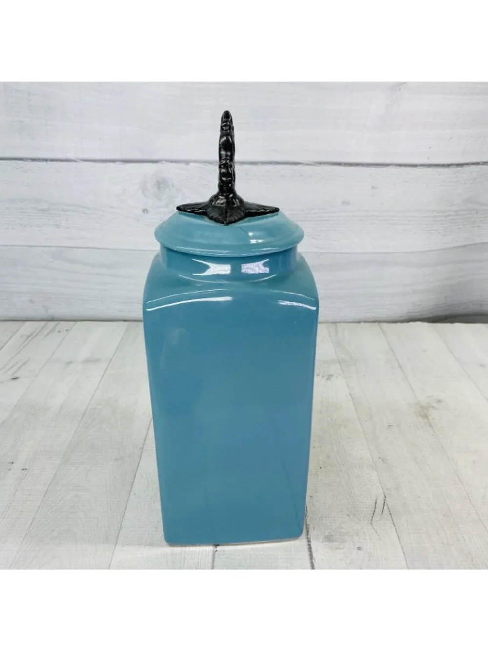 American Atelier At Home Teal Blue Square 13